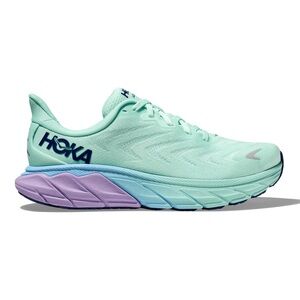 Hoka One Arahi 6 Womens Running Sneakers Shoes Sunlit Ocean Lilac Mist 8.5